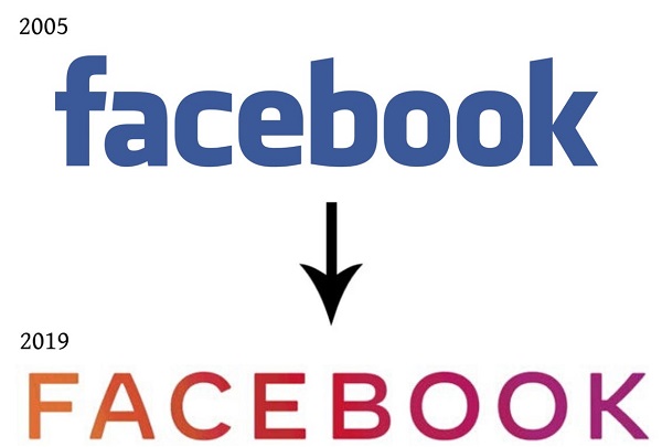 Facebook unveiled a brand new logo